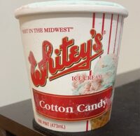 Cotton candy ice cream