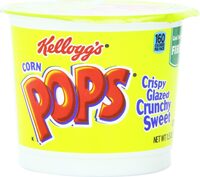 Corn pops breakfast cereal