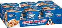 Frosted flakes breakfast cereal