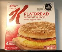 Flatbread Bacon, Egg, & Cheese Sandwich