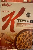 Protein cereal, cinnamon brown sugar crunch