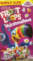 Froot loops with marshmallows