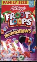 Sweetened multi-grain cereal, marshmallows