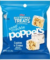 Treats cookies 'n' creme snap crackle poppers