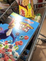 Wild berry sweetened multi-grain cereal, wild berry