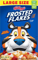 Frosted flakes of corn cereal