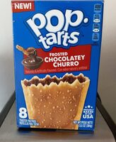 Pop tarts frosted chocolatey churro