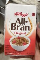 Kellogg'S All Bran Cereal Original 1.76Oz