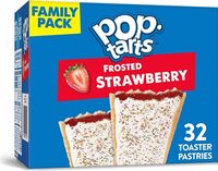 Kelloggs frosted strawberry toaster pastries