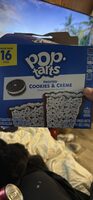 Pop tarts Frosted Cookies & Crème