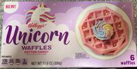 Cotton Candy Unicorn Waffles