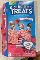 Rice krispies treats strawberry