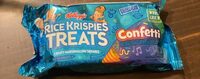 Rice krispies treats confetti