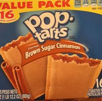 Toaster pastries, frosted brown sugar cinnamon