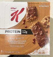 Chocolate Chip Cookie Dough Protein Bar
