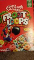Froot loops, sweetened multi-grain cereal