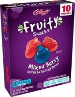 Fruity snacks mixed berry gluten free fat free