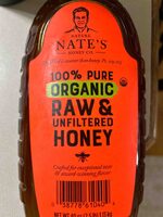 100% Pure Organic Raw & Unfiltered Honey