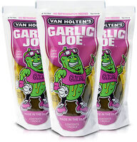 Van holtens pickle in a pouch garlic joe