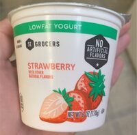 Strawberry Lowfat Yogurt, Strawberry