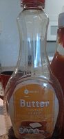 Butter flavored syrup