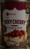 Very cherry pie filling or topping