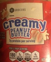 Creamy peanut butter