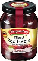 Sliced Red Beets With Red Wine Vinegar