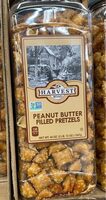 Peanut butter filled pretzels