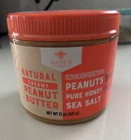Natural Creamy Peanut Butter