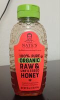 100% Pure Organic Raw & Unfiltered Honey