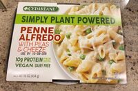 Simply plant powered penne alfredo