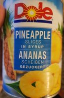 Ananas au sirop en boite