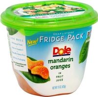 Mandarin oranges in fruit juice