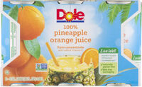 100% Pineapple Orange Juice