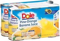 100% Pine-Orange Banana Juice From Concentrate