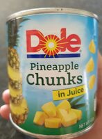 Pineapple chunks in juice