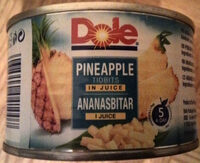 Ananasbitar i juice