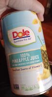 100% pineapple juice