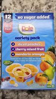 Fruit Bowls Variety Pack, No Sugar Added