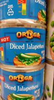 Diced jalapenos
