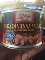 Libby's, chicken vienna sausage in chicken broth