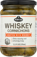 Kuhne whiskey cornichons