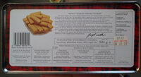 Pure butter shortbread fingers
