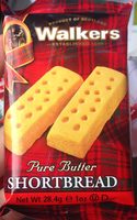 Portion shortbread fingers