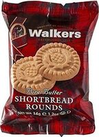 Walkers pure butter shortbread rounds traditional