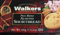 Almond shortbread