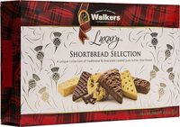 Chocolate shortbread assortment