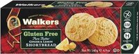 Glutenfree ginger and lemon shortbread