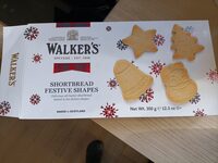 Shortbread festive shapes
